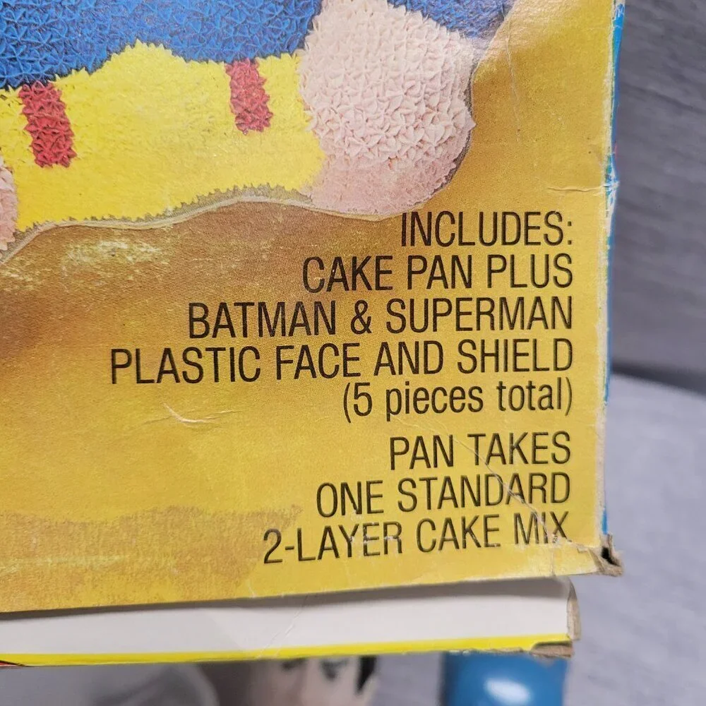 Vintage 1977 Wilton Super Hero Cake Pan